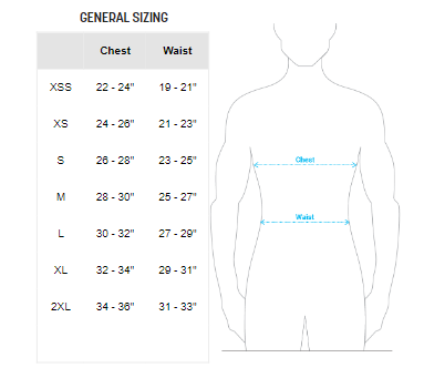 champro sizing chart