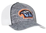 106C Aggressive Heather Trucker Snapback Adjustable Hat by Pacific Headwear