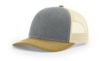 Richardson 112 Wholesale Heather Grey/Birch/Amber Gold Hat