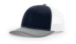 Richardson 112 Wholesale Navy/White/Heather Grey Hat