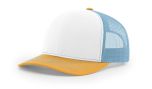 Richardson 112 Wholesale White/Columbia Bule/Yellow Hat
