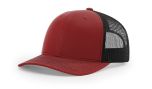 Richardson 112 Wholesale Cardinal/Black Hat