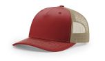 Richardson 112FP Cardinal Tan Trucker Mesh Hat