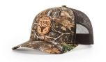 112P Printed Trucker Mesh Adjustable Hat by Richardson Cap