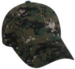 Digital Camo Adjustable Hat by OC Sports DC-610