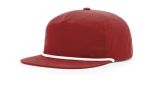 Richardson 256 Cardinal/White Umpqua Hat with Rope FREE SHIPPING