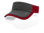 Charcoal/Red