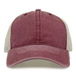 Dark Maroon/Stone