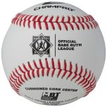 CHAMPRO BABE RUTH - DOUBLE CUSHION CORK CORE - FULL GRAIN LEATHER COVER CBB-300BR 1(dozen)