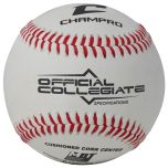 Champro COLLEGIATE SPECIFICATIONS - FULL GRAIN LEATHER COVER - FLAT SEAM CBB-501 1(dozen)