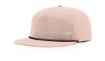 Richardson 256 Pale Peach/Maroon Umpqua Hat with Rope FREE SHIPPING