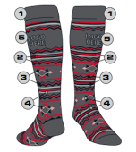 #1 in Custom TCK Socks