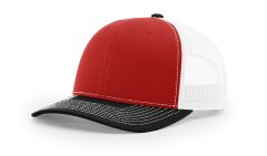 Richardson 112 Wholesale Red/White/Black Hat