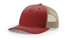 Richardson 112FP Cardinal Tan Trucker Mesh Hat