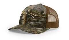 Richardson 112PFP Realtree Max 7/ Buck Trucker Mesh Hat