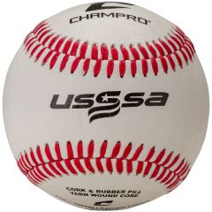 CHAMPRO USSSA GAME - FULL GRAIN LEATHER COVER CBB-200US 1(dozen)