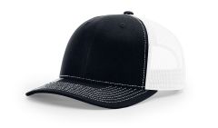 Richardson 112RE Navy/White Trucker Mesh Snapback Hat FREE SHIPPING