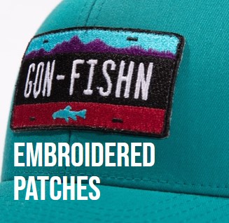Embroidered Patches Traditional, high-quality patch option for bold designs. Embroidered patches are created with traditional embroidery thread on high-quality twill for a classic, bold patch look. Embroidered stitching creates three-dimensional texture and a vintage feel. Ask your CSR about our Patch Fulfillment Program! MOQ: 48 Pieces Standard Turn: 5 weeks from Final Proof Approval Location: Front Panel (Centered or Offset), Side Best For: Bold, basic shapes and designs Sizing: Max Height: 2.5" | Max Width: 4.5".
