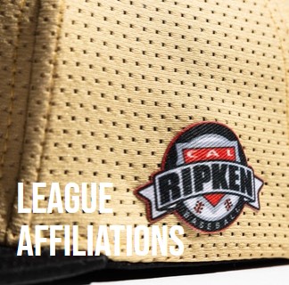 League Affiliations Pacific Headwear has licensed affiliations with the following brands and organizations: Rep your team and your league with an Officially Licensed Babe Ruth or Cal Ripken patch on the side of your caps. We hold all patches in stock so there is no additional turn time added to embroidery orders - standard turnaround still applies!